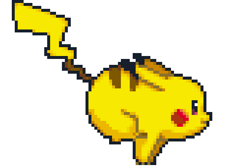 Running Pikachu